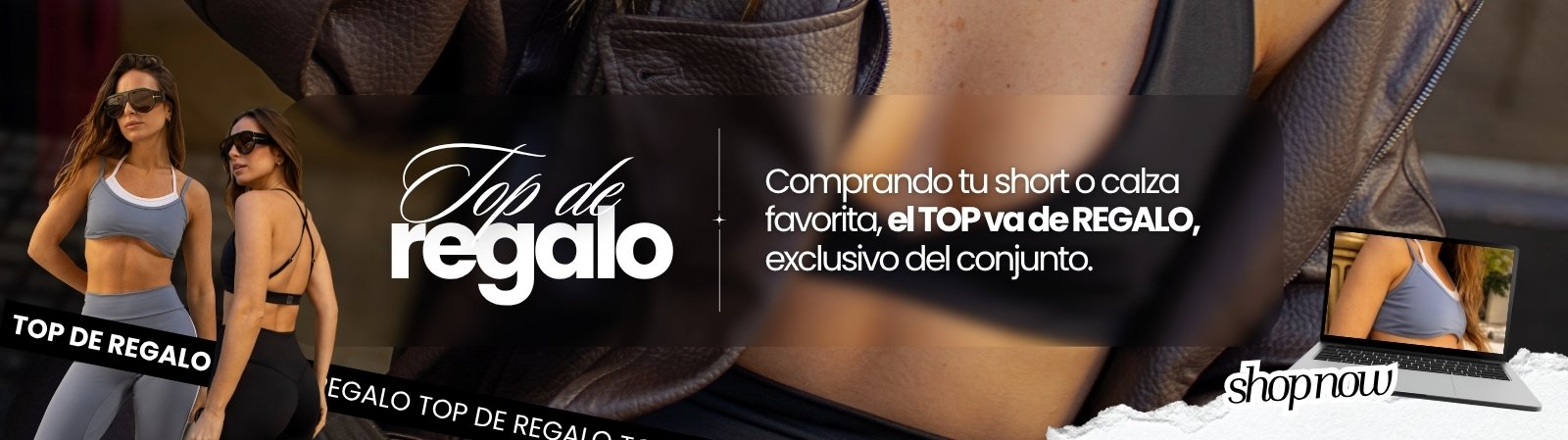 Parte de abajo + top de regalo